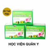[HCM]Combo 3 hộp Trà túi lọc Slimutea Học Viện Quân Y