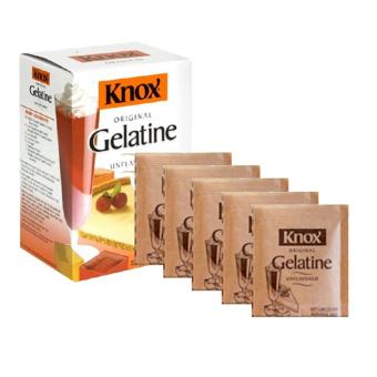 Combo 5 gói bột Gelatine cao cấp (5 gói x 7g)  