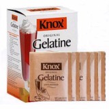 Combo 5 gói Gelatine nhập khẩu Mỹ làm bánh kẹo dẻo thạch