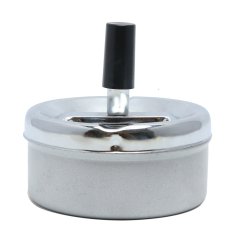 Gạt Tàn Kim Loại Xoay - Bạc - UBL BL0339