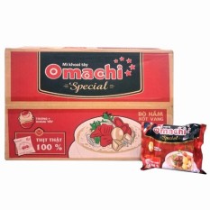  Mì Ăn Liền Omachi Special Bò Hầm Sốt Vang Thùng 30 Gói X 92 G Gói 