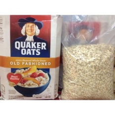   HCM Nửa thùng yến mạch Quaker Oats ăn liền  dạng cán vỡ  452kg 