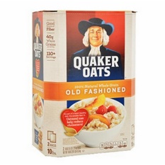 HCMNửa thùng yến mạch Quaker oats dạng cán mỏng Old fashioned 2.26kg