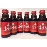 Nước tăng lực hồng sâm won 6 chai 100ml-pp bởi sâm yến thái an