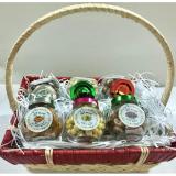 Set quà tết - giỏ mây