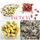 [HCM]Trà Tứ Vị Thanh Lọc Cơ Thể- Mát Gan- Đẹp Da- Lợi Tiểu 200Gr