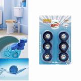 Vỉ 6 viên tẩy xanh khử mùi và làm thơm toilet ti0215