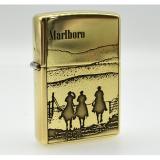 Zippo đồng Marlboro cao bồi nhựa tây giới hạn 5000