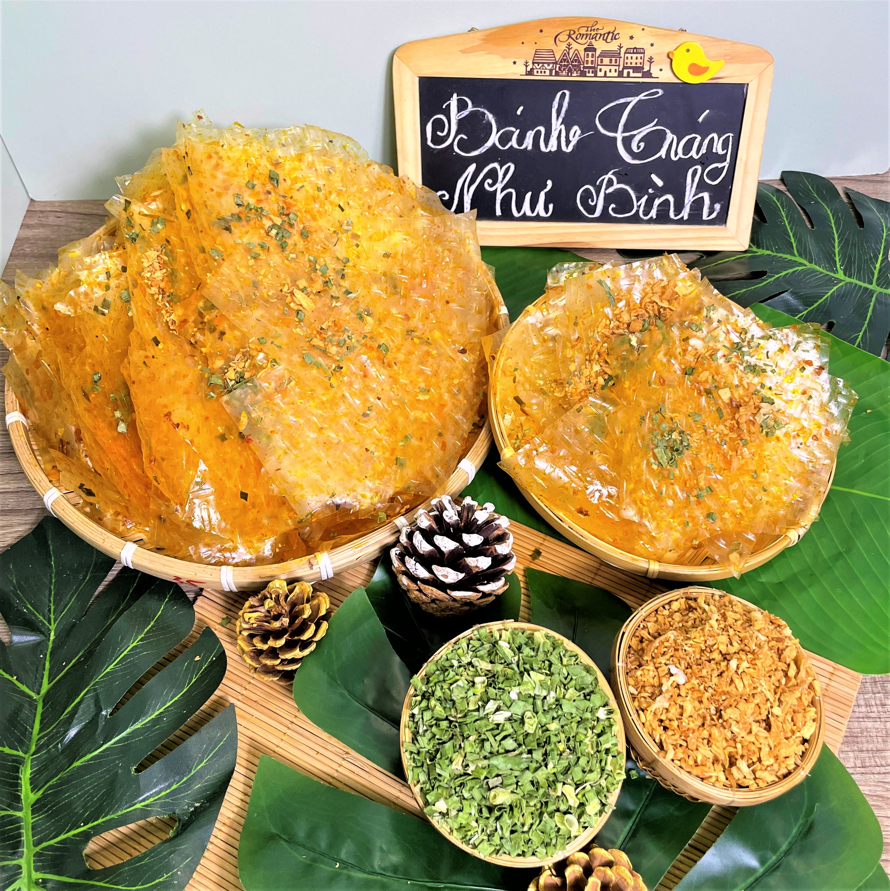 Bánh Tráng Mix TỎI HÀNH Như Bình Mỏng Dẻo Thơm Ngon ĂN HOÀI KO NGÁN
