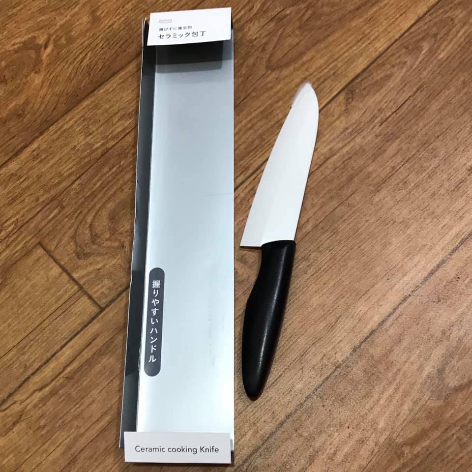 Dao gốm sứ Beisia Ceramic cooking Fnife 150mm (F1173) - Nhật Bản