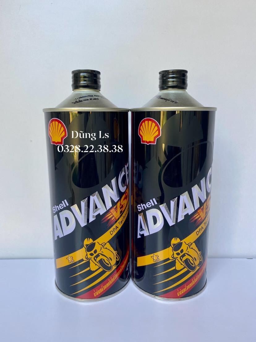 Nhớt 2t hãng shell advance thái lan 1l
