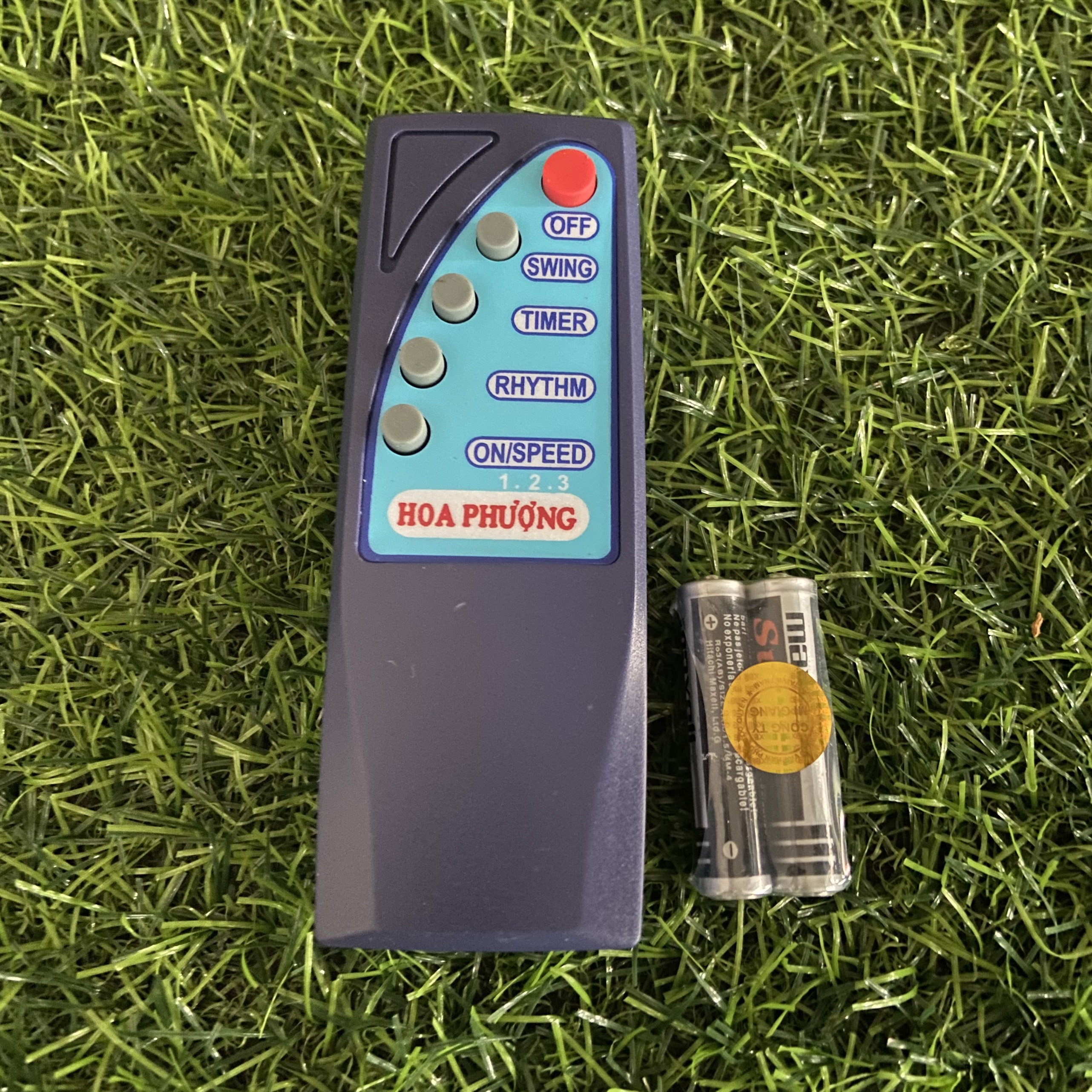 Remote , điều khiển quạt đa năng hoa phượng . tặng kèm pin 3a