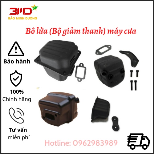 Bô lửa máy cưa xích 5200/5800/5900 365 353 381 - ảnh thật