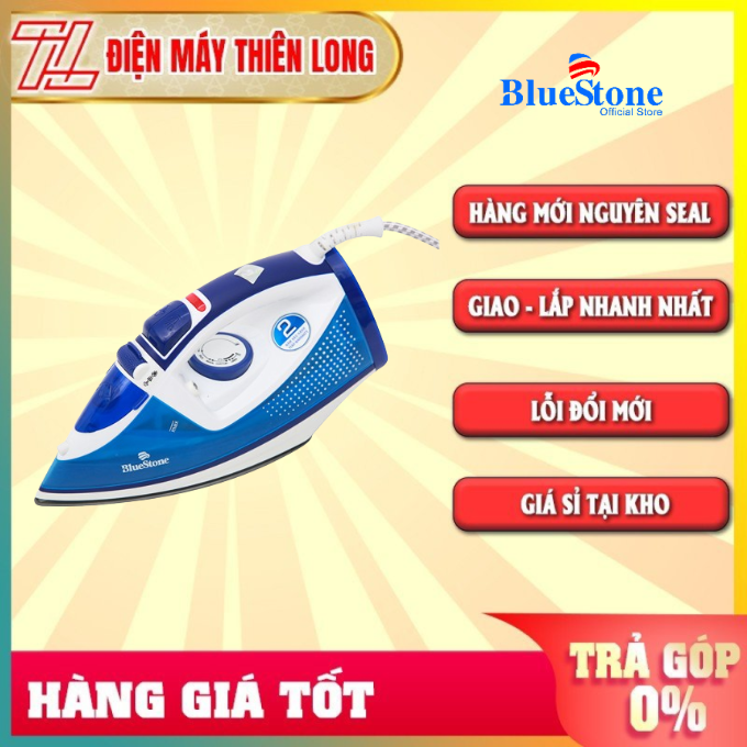 Bàn ủi hơi nước bluestone sib-3806 - trả góp 0% - giao toàn quốc - ngoài hcm tính phí