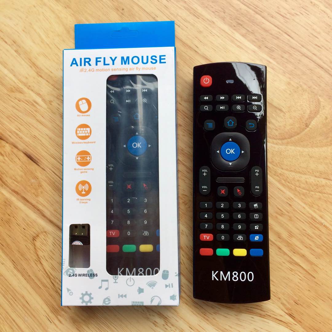 [HCM]Airmouse Chuột bay KM800 - MX3 Điều khiển cử chỉ Android TV Box Smart TV Android Windows