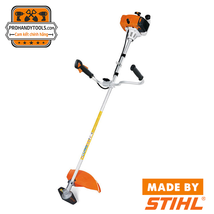 Máy Cắt Cỏ FS250 2 Thì STIHL - Chính hãng - Mã sản phẩm: 4134-200-0337 - Dung tích Xilanh: 40.2cc - Đường kính Xilanh: 40mm - Hành trình: 32mm - Công suất: 1.6kW – 2.2bhp