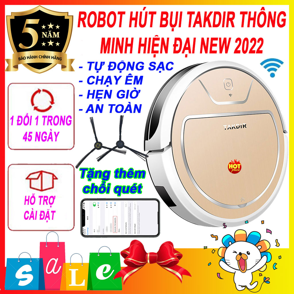 Robot lau nhà cao cấp RAKDIR, robot hút bụi lau nhà thông minh, robot lau nhà tự động làm ướt giẻ lau, cảm biến chống roi cầu thang, tránh vật cản, tự động sạc pin, làm việc theo chế độ hẹn giờ