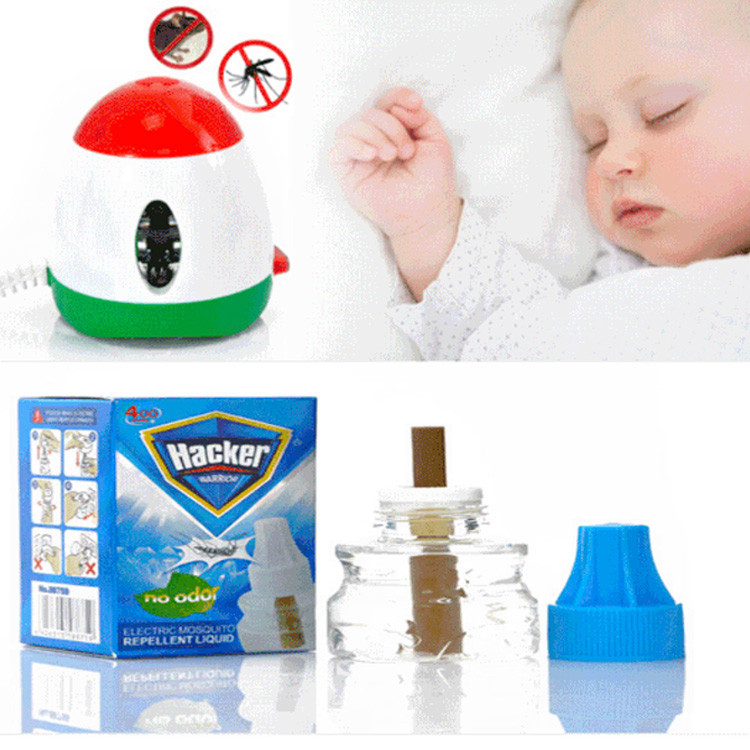 Máy đuổi muỗi tinh dầu hacker, máy đuổi côn trùng, đuổi muỗi hiệu quả cho cả nhà, an toàn cho bé