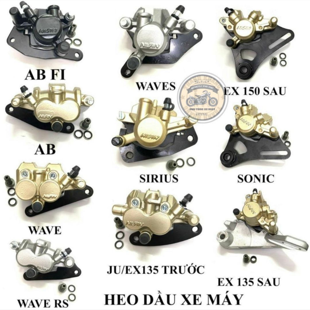 Heo dầu xe máy ab/ab fi -exciter 135/150 trước/sau - ju/ex135 sirius sonic wave wave rs waves