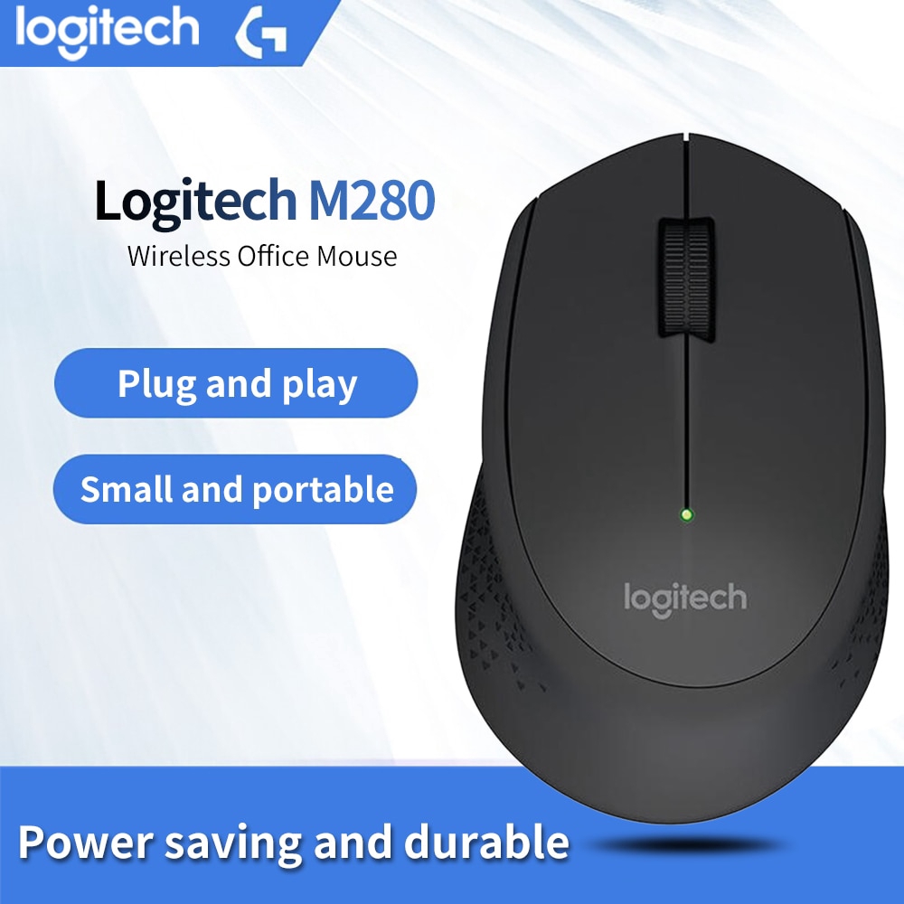 Chuột Không Dây Logitech M280 2.4 Ghz Với Đầu Nhận Usb Nano 1000dpi Chuột máy tính | Chuột laptop - Giá rẻ, chất lượng cao