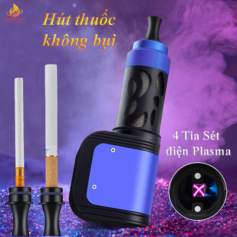 Phụ kiện hút thuốc tích hợp bật lửa điện plasma kiêm gạt tàn đựng tro tiện lợi