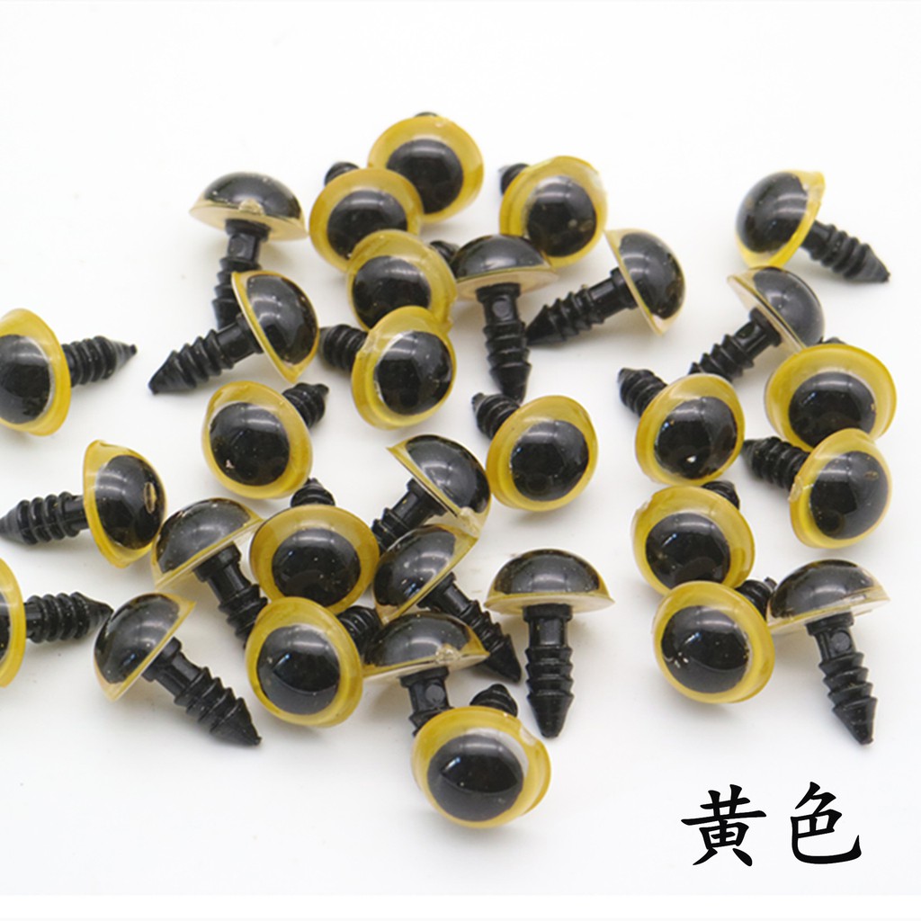 Mắt Thú Bông Chốt Xoáy Làm thú bông thủ công handmade đủ kích cỡ