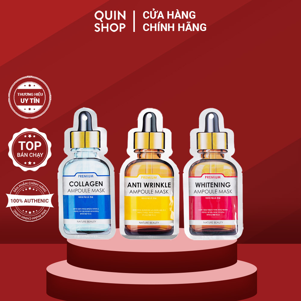 Mặt Nạ Giấy Nature Beauty Premium Ampoule Mask