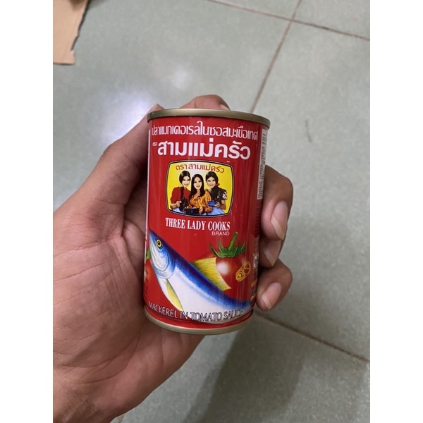 Cá mòi xốt cà 3 cô gái 155gr