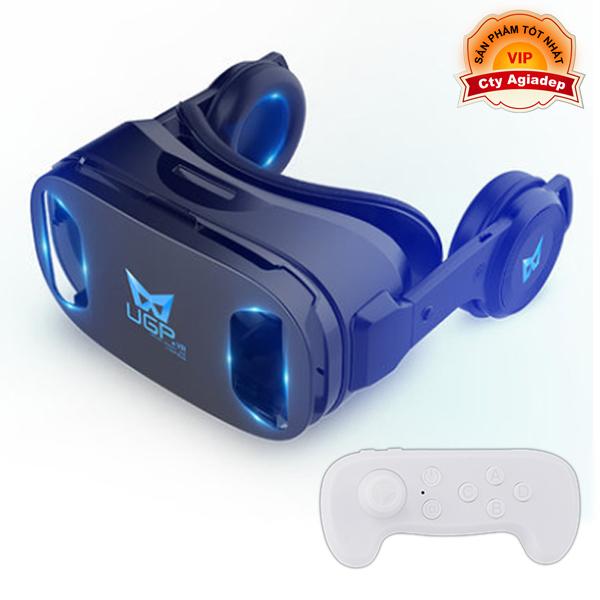 Kính thực tế ảo VR 3D hàng hiệu UGP U8 Kèm tay điều khiển - Âm thanh hình ảnh chất - Sống động như thật