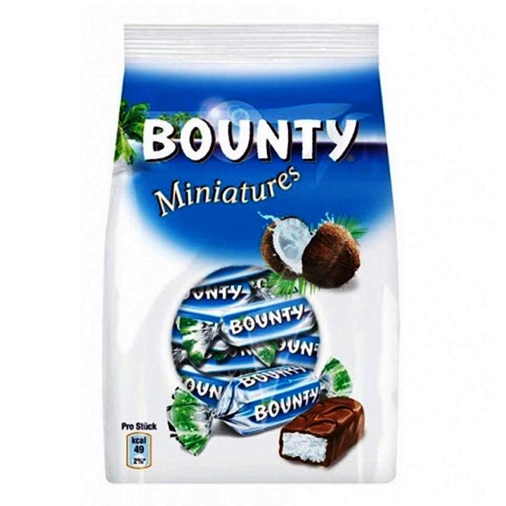 Kẹo Chocolate Nhân Dừa Bounty Miniatures Đức