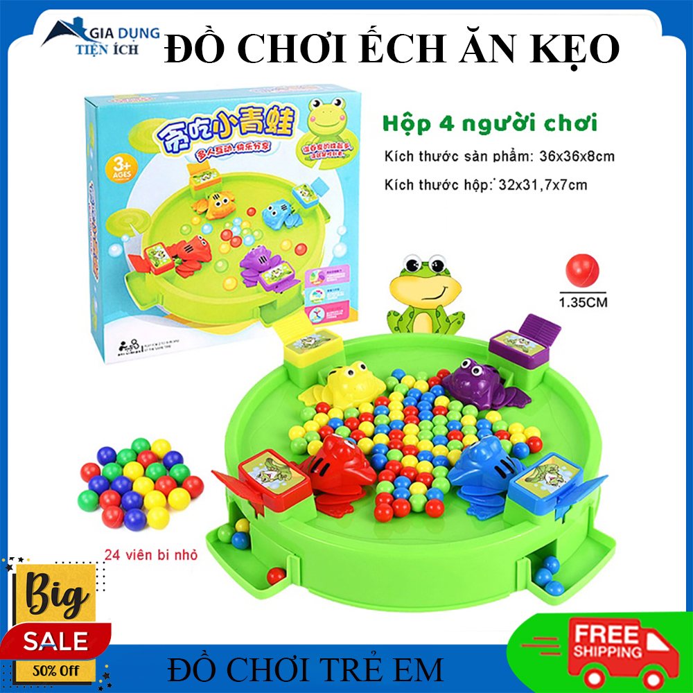 Đồ chơi trẻ em, bộ đồ chơi ếch ăn kẹo dành cho 2 đến 4 người chơi, đồ chơi phát triển tư duy cho bé, đồ chơi tương tác cho mẹ và bé ,giúp bé hoạt bạt hơn .