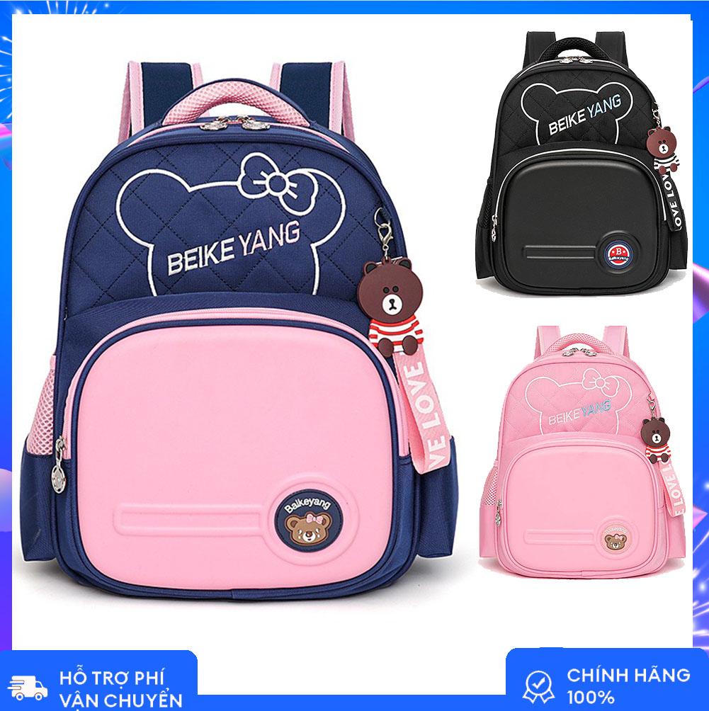 Cặp học sinh tiểu học cao cấp- Balo học sinh chống gù lưng chống thấm nước cho bé gái từ lớp 1 đến lớp 3 ba lô trẻ em cấp 1 tiểu học