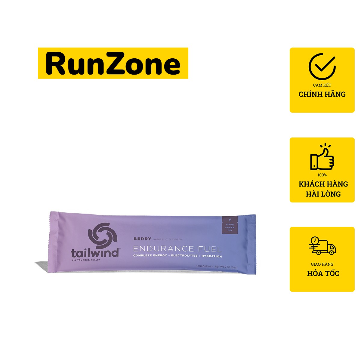 Bột Năng Lượng Tailwind Endurance Fuel 2 Servings- RunZone