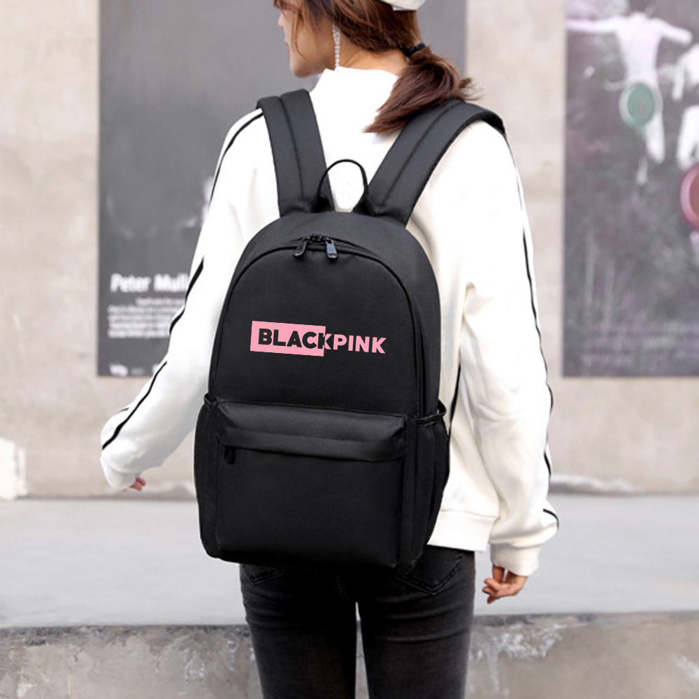 Balo Black Pink vải cao cấp chống nhăn độ bền cao, cam kết sản phẩm chất lượng