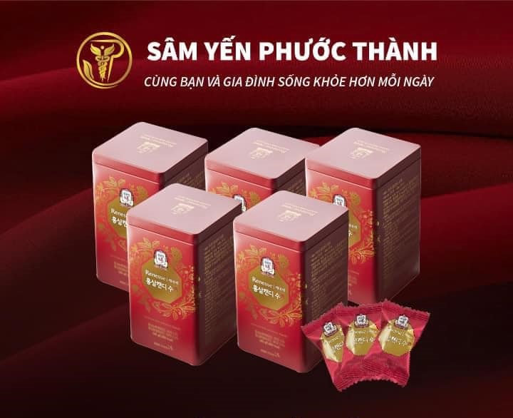Kẹo hồng sâm kgc candy 240g