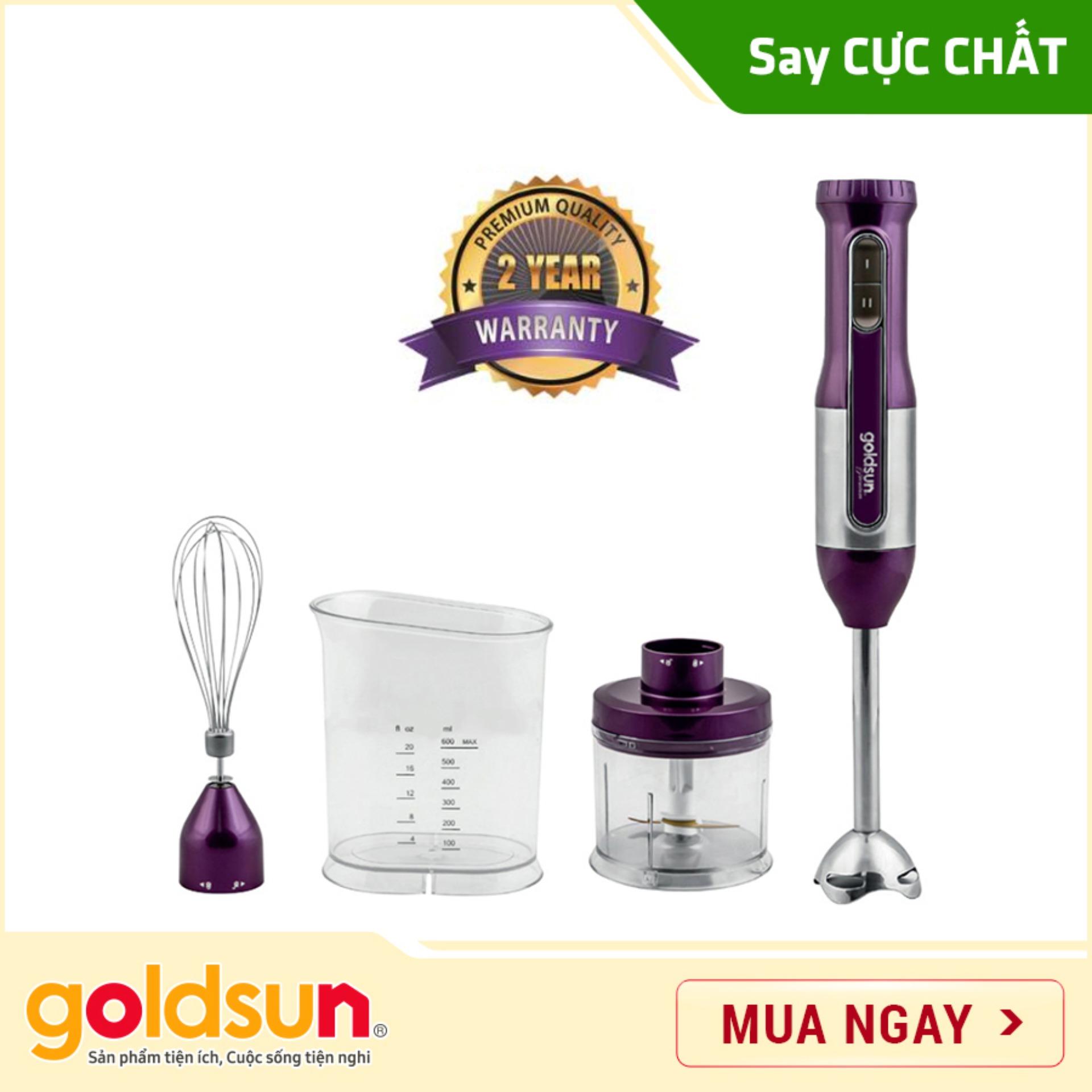 MÁY XAY CẦM TAY GOLDSUN PREMIUM 800W GPHB-82(P)