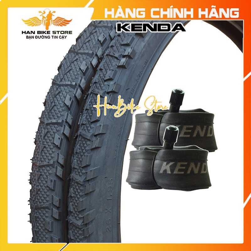 Săm Lốp, Vỏ Ruột xe đạp Leo Núi 26x1.95 (2.125) Hính Hãng KENDA Siêu bền