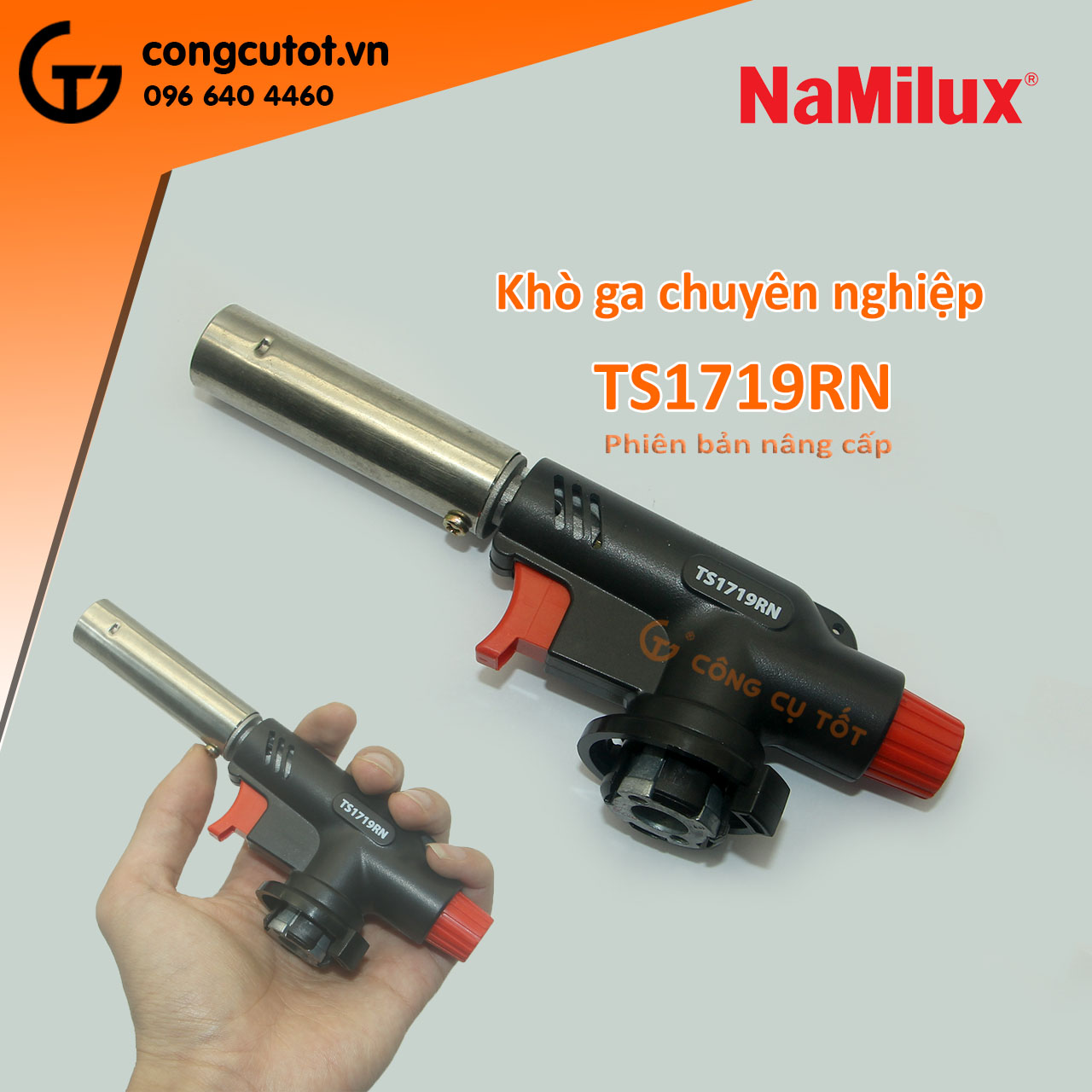 Đèn khò ga, đầu kho ga namilux ts1719rn