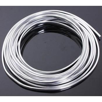 Nẹp chữ u mạ crom ốp dán viền ô tô trang trí và chống va đập