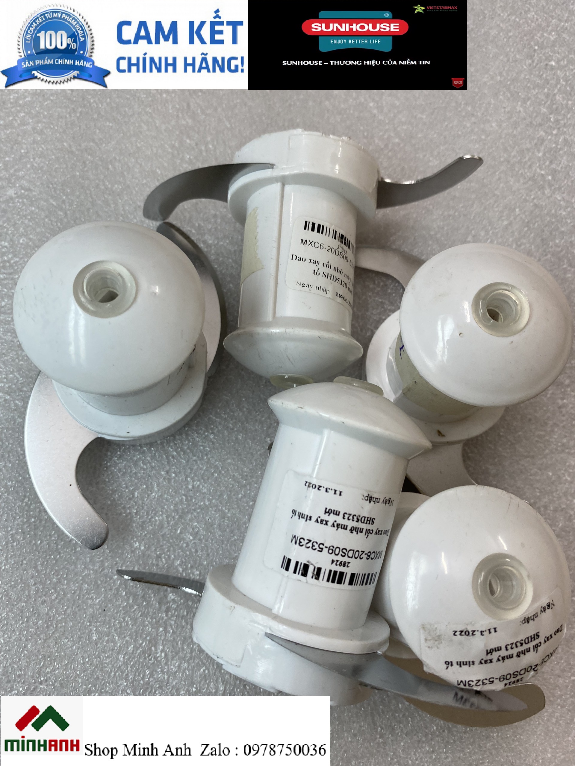Chính hãng - dao xay thịt của máy xay sinh tố sunhouse shd5322 và shd5323