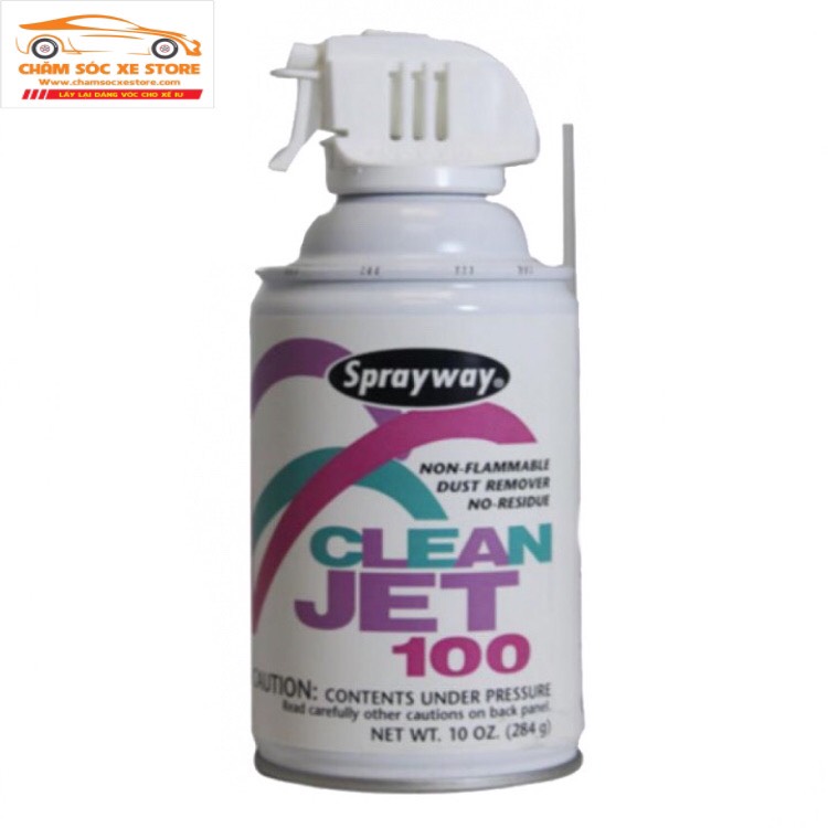 Chai xịt hơi nén tẩy bụi chịu nhiệt Sprayway Clean Jet SW-805 284g