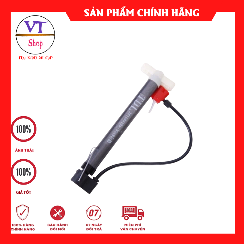 Ống bơm mini bơm xe đạp dài 30cm