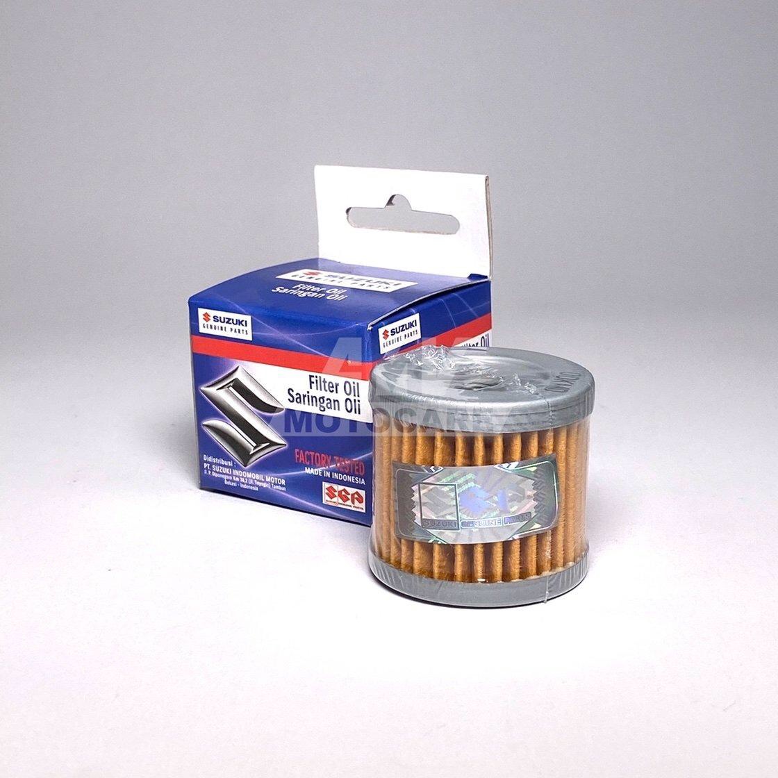 Lọc nhớt suzuki chính hãng inđo Lọc nhớt loại lớn dành cho các xe Suzuki  Loại xe sử dụng: – Satria/Raider – GSX S/R 150 – Hayate