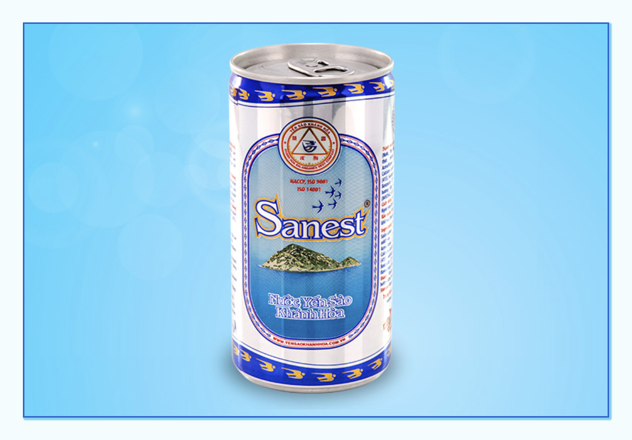 Nước yến sanest lon 190ml - 003