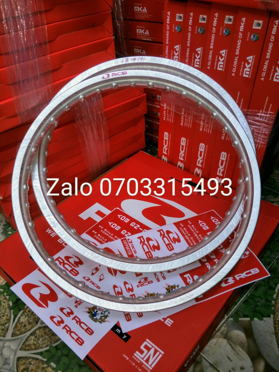 [HCM]Cặp niền RCB 1.4 1.6 gắn các loại xe