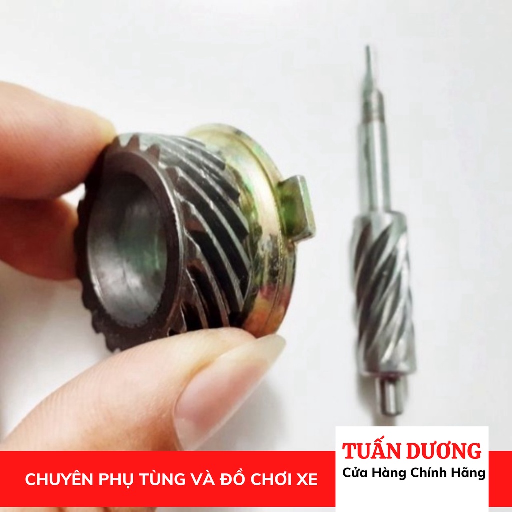 Sâu công tơ mét dành cho xe dream thái hàng loại tốt - bánh răng công tơ mét đo tốc độ cho xe dream