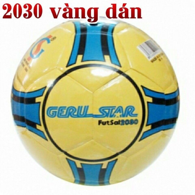 Quả bóng đá Geru fusal vàng số 4
