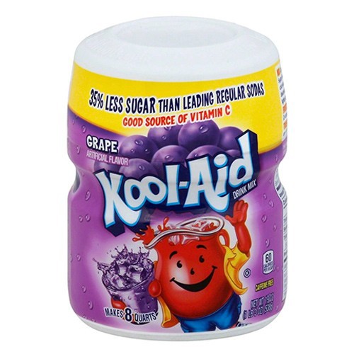 Bột pha nước trái cây kool-aid vị nho - mỹ