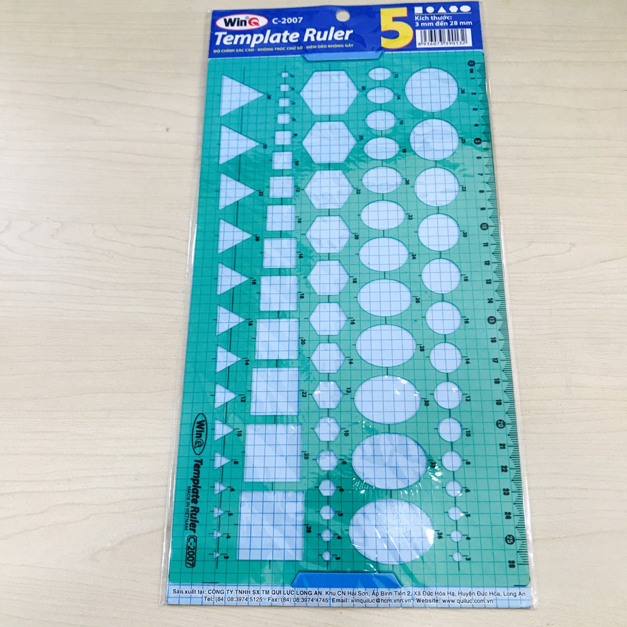 [HCM]Thước hình học lớn WinQ C-2007