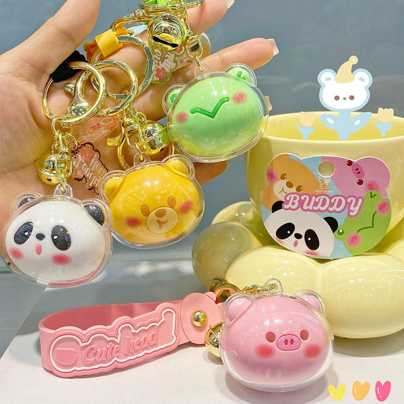 Móc Khóa Animal Family Bộ Siêu Tập Key Chain Treo Balo Túi Xách
